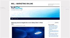 Desktop Screenshot of blog.mol.com.br